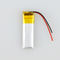 IEC62133 3.7V 80mAh 401030再充電可能なLipoの電池