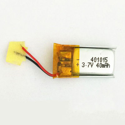 購入 家庭用電化製品用 3.7V 25mAh 401015 サイズ リチウム ポリマー電池 Lipo 電池 オンライン製造