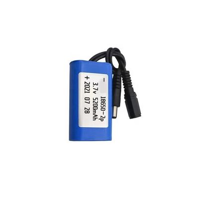 購入 5200mAh 3.7V 18650 リチウムイオンバッテリーパック 500サイクル 工業用 オンライン製造