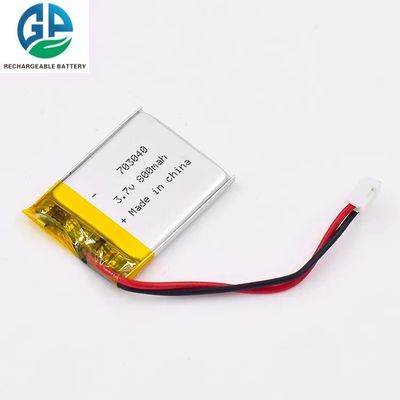 購入 3.7V 800mAh リチウムポリマーバッテリーパック、サイクル寿命 500 回の充電式 LiPo バッテリー付き オンライン製造