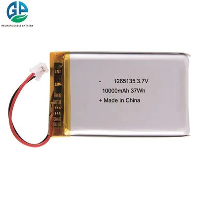 購入 1265135 3.7V 10000mAh リポリマー電池 再充電可能 3.7v online manufacture