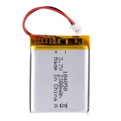 購入 104050 3.7V 2300mAh リチウムポリマーバッテリー 500倍サイクルの寿命 リチャージ可能なリポバッテリー オンライン製造