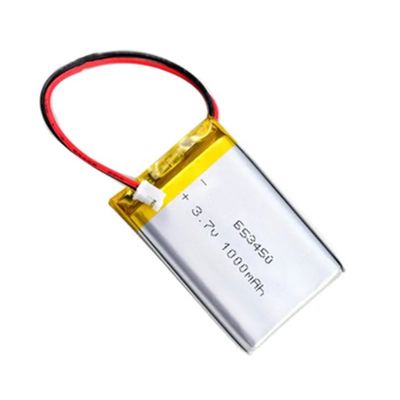 購入 3.7V 1000mAh 653450 リチウムポリマー バッテリー パック リチャージ可能なリポ バッテリー デジタルUPS オンライン製造