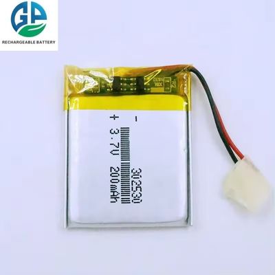 購入 302530 3.7V 200Mah リチウム電池 再充電可能な KC UN38.3 認定 online manufacture