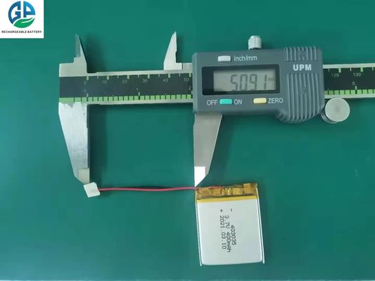購入 CB IEC62133 承認された再充電電池パック 403035 リポ電池 3.7v 400mah リチウムポリマー電池 KC証明書 online manufacture
