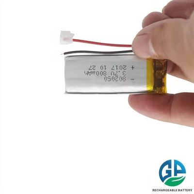 購入 高容量リチウムポリマー電池 3.7v 800mah リポリマー 純電池 ディープサイクル リチウムイオン電池 802050 online manufacture