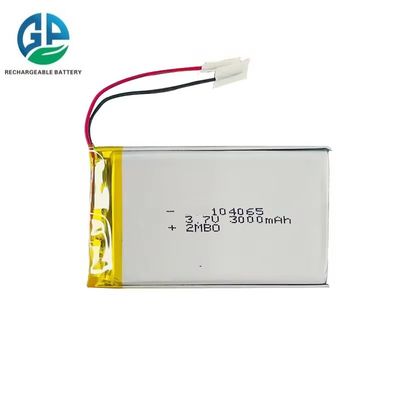 購入 高放電率 バッテリー 3.7V 3000mah 30C Max60C リチャージ可能なリポ バッテリー 104065 3000mah ドローン用 online manufacture
