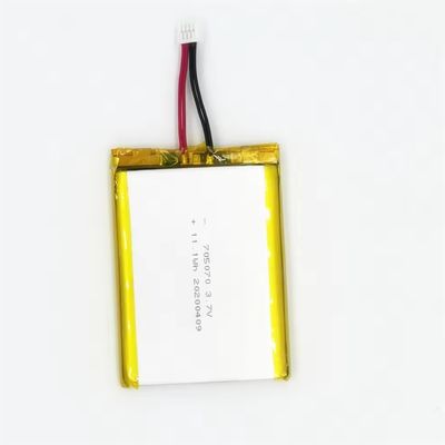 購入 高放電3.7V リチウムポリマー電池 705070 3000mah 高容量リチウム電池 30C Max60C 再充電可能 online manufacture