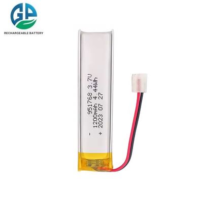 購入 KC 承認 1200mAh 3.7v リポ電池 再充電可能 3.7v 1200mah 951768 リチウムポリマー電池 online manufacture