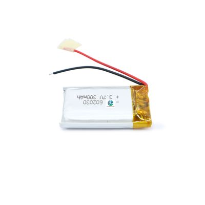 購入 高放電率 バッテリー 3.7V 300mah 602030 リチウムイオン バッテリー パック 再充電可能な高容量リポ バッテリー セル online manufacture