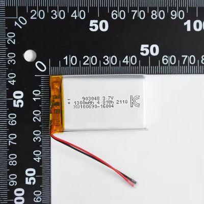 購入 高放電率 バッテリー 3.7V 1300mah 30CMax60C 再充電可能 903048 3.7v シングルセル リチウムポリマー バッテリー online manufacture