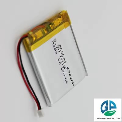 購入 高放電率 バッテリー 383541 3.8mm 3.7V 530mAh リチウムイオン バッテリー パック 再充電可能な高容量リポ バッテリー セル online manufacture