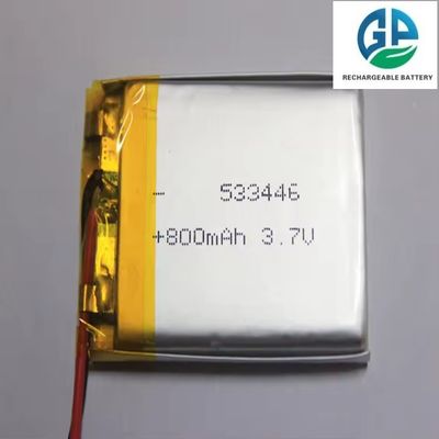 購入 高放電率 バッテリー 全容量 KC 533446 800mAh リ充電可能なリポリマー バッテリー online manufacture