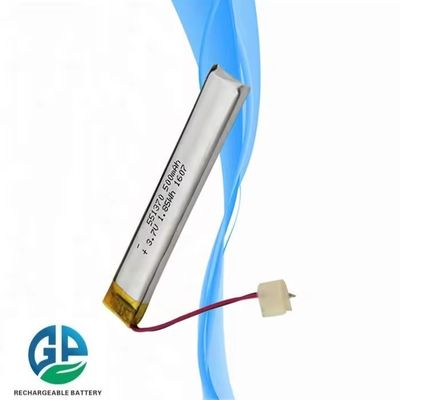 購入 リポリマーKC リチャージ可能なリポ電池 551370 リポ電池 3.7v 500mAh 電池 online manufacture