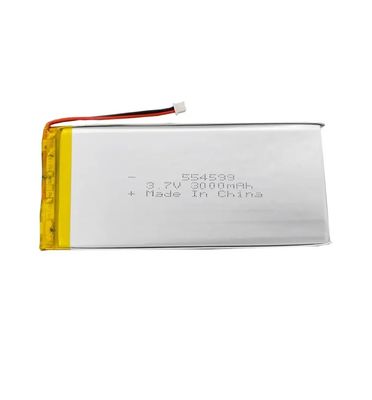 購入 高放電リチウムポリマーバッテリー 3.7v 554499 3000mah 平面リッチャブルリポバッテリー online manufacture