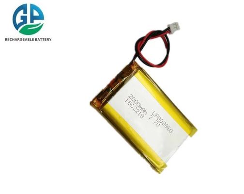 購入 高容量 リチウム電池 パック 803860 /083860 2000mah 3.7V リチウムポリマー電池 500倍 online manufacture