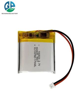 購入 KC IEC62133 ラジオ制御用おもちゃのための高容量3.7V 650mAhリチウムイオンポリマーバッテリー902830を承認 online manufacture