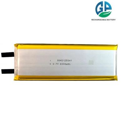 購入 高容量3.7V 22.2wh 6000mah リチウムポリマー電池 8043125 再充電可能な高エネルギー密度のリポ電池 online manufacture