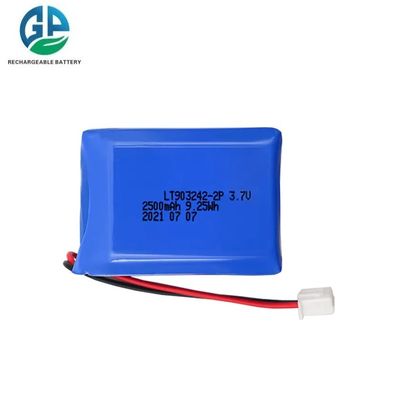 購入 KC認証取得 3.7V 2500mAh リチウムイオン充電池 サイクル寿命500回 円筒形バッテリーセル online manufacture
