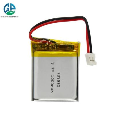 購入 再充電可能なKC CE 103035 3.7v 1000mah リポ電池 リチウムポリマー電池パック 1000mah 3.7v online manufacture
