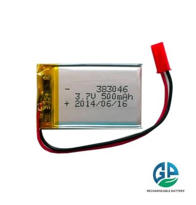 購入 3.7v 500mah リチウムポリマーリポ電池 383046 リポリマーKC リッチャージ可能なリポ電池 online manufacture