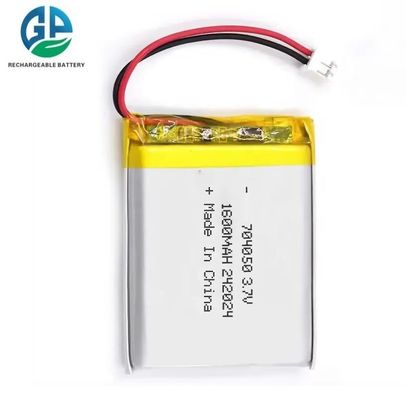 購入 高放電率 バッテリー 30C 704050 3.7v 1600mah パワー リモコン 高品質 リチウムイオンポリマー デジタル バッテリー online manufacture