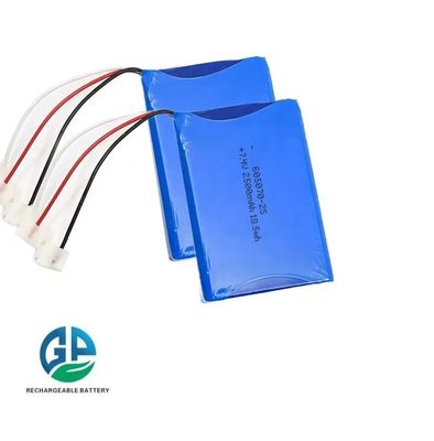 購入 KC UL 605070 7.4V 2500mah リポリマー リポリオン電池 パック スマート医療機器 ポケットサイズ 7.4V 2500mah 円筒式電池 online manufacture