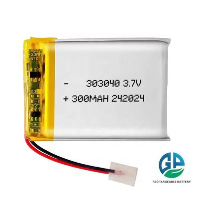 購入 再充電可能なKC電動工具バッテリー 3.7v 320mah 303040 ロボット掃描機のための 再充電可能なリイオンセルリポバッテリー online manufacture