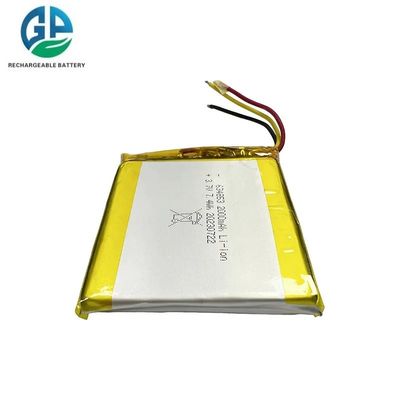 購入 3.7v 再充電可能なKCリチウムポリマーバッテリー 2000mah 高容量リポバッテリー 634853 3.7v 2000mah online manufacture