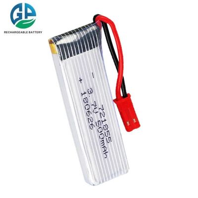 購入 リポ電池 721855 再充電可能な3.7V 500mah リチウムポリマー KC 承認された電池 online manufacture