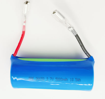 購入 再充電可能 リチウムイオン バッテリーパック 26650 5000mAh バッテリーセル 3.7v 円筒型 バッテリー online manufacture