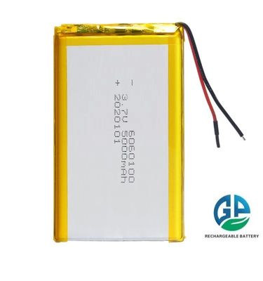 購入 高容量 5000mah 3.7 V リチウムイオンポリマーバッテリー リチウムポリマーバッテリーパック 3.7V 5000mah 6060100 リチウムイオンポリマーバッテリー 5000mAh online manufacture