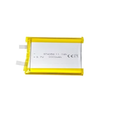 購入 高放電率 バッテリー 3.7V 3000mah 30C Max60C リチャージ可能なリポ バッテリー 974058 3.7V 3000mAh ドローン用 online manufacture