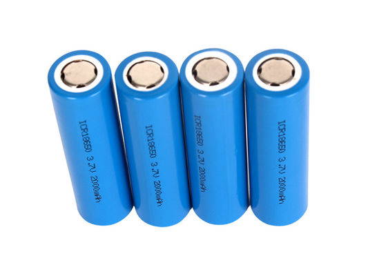 購入 2000mAh 3C 高放電率 18650 リチウムイオン電池 3.7V 再充電可能 18*65mm オンライン製造