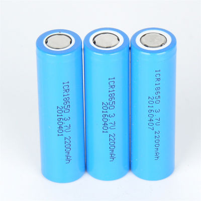 購入 李イオン再充電可能な18650リチウム電池3.7 V 2200mah IEC62133 online manufacture