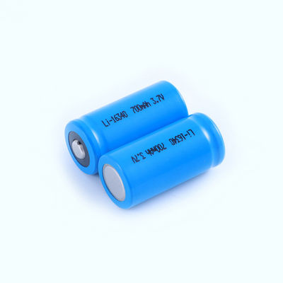 購入 ICR16340 リチウムイオン電池 3.7V 700mAh 500サイクル寿命の懐中電灯と歯ブラシ オンライン製造