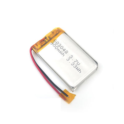 購入 UN38.3 認定 900mAh 3.7V リチウムポリマーバッテリー リッチャージ可能なリポバッテリーパック online manufacture