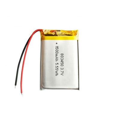 購入 803450 リポバッテリー 3.7V 1500mAh 500サイクルライフ リチウムポリマーバッテリー オンライン製造