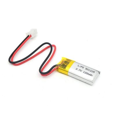 購入 小さい3.7v 120mah Lipo 501225のリチウム ポリマー電池のパック online manufacture