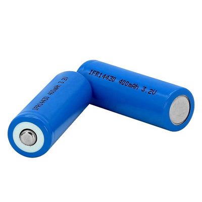購入 14430 サイズ 3.2V 400mAh LiFePO4 バッテリー 充電式リチウムリン酸塩バッテリー ソーラー用途向け オンライン製造