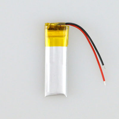 購入 401030スマート カードのための再充電可能な3.7V李ポリマー電池80mAh online manufacture