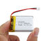 IEC62133 UN38.3のリチウム ポリマー電池は603040の3.7ボルト650mAhを詰める