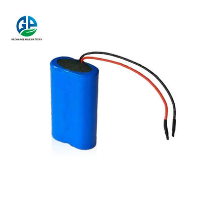 KC IEC62133 充電式 18650 バッテリーパック 7.4V 2000mAh リチウムイオンバッテリー