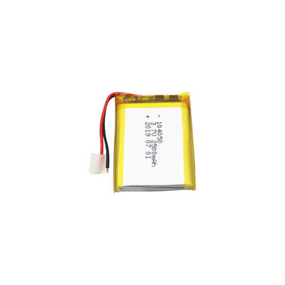 KCのリチウム ポリマー電池は104050 2.5Ahポリマー李イオン電池3.7 Vを詰める