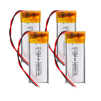 KCは102050 3.7V 1000mAhポリマー リチウム電池のパックを承認した