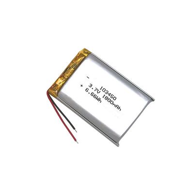 103450 2000mAh 3.7V李の多充電電池のパックKCは承認した