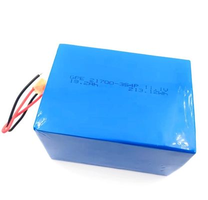 12Vリチウム イオン電池、21700の3S4P 19.2Ahの充電電池のパック
