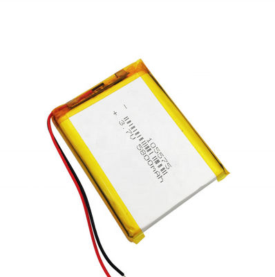 2本のワイヤー医療機器のための高容量3.7V 5800mAh李ポリマー電池105575