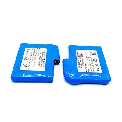 高容量7.4Vの再充電可能なリチウム電池のパック2000Mah