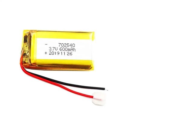Lipoの再充電可能なリチウム ポリマー電池のパックKC 3.7V 600mAh 700mAh 702540